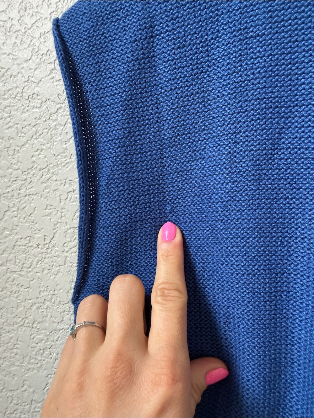 Amazon Sweater Tank Top Royal Blue Size Small - Picture 6 of 11
